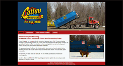 Desktop Screenshot of cottondisposal.com